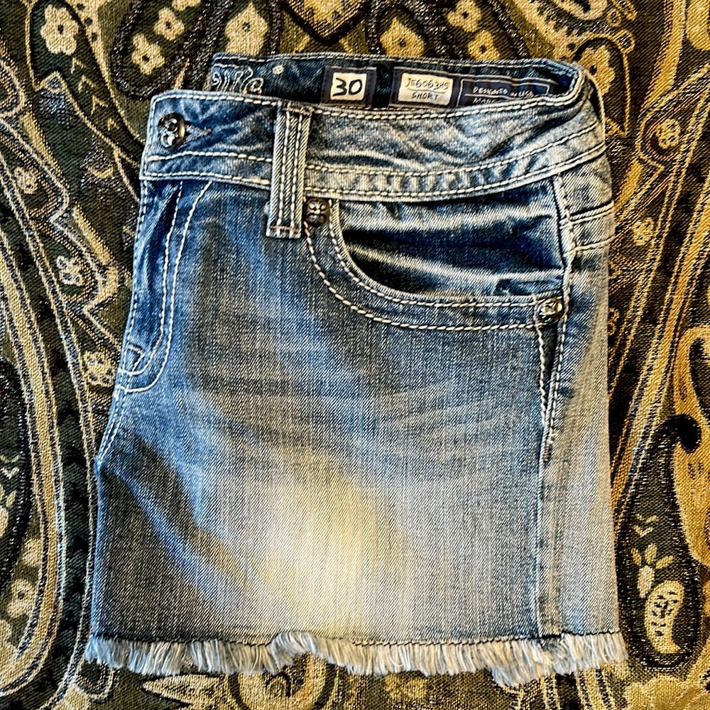 Miss Me 30 NWOT Blue Denim Jeans - Picture 9 of 16